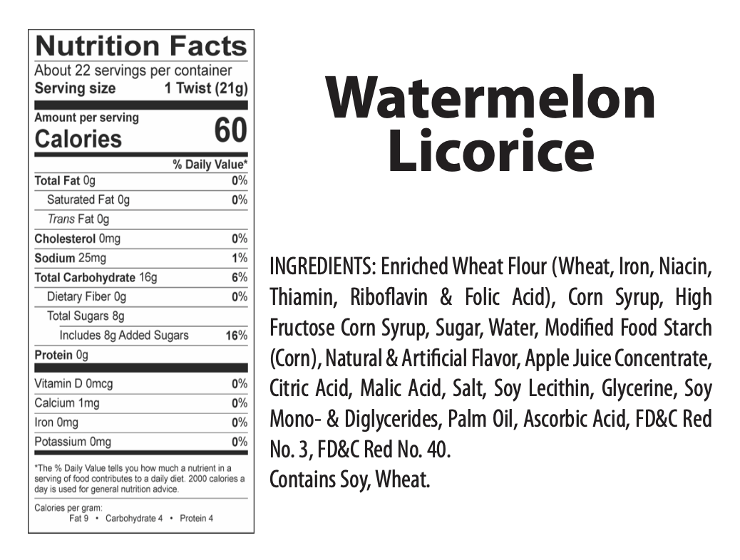 Watermelon Licorice
